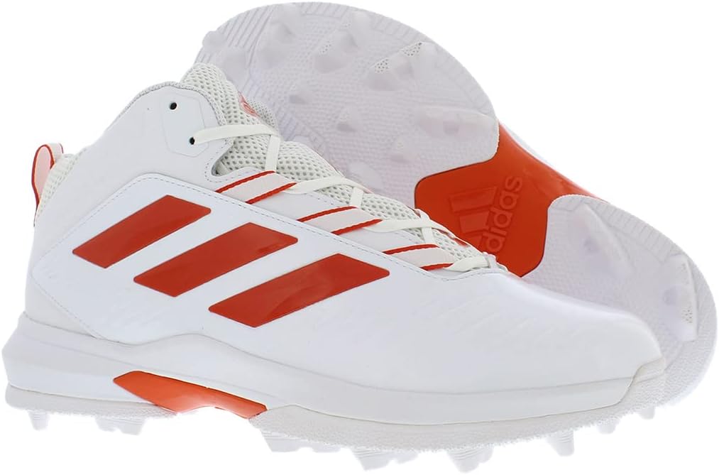 Мужские кроссовки adidas Nasty Torsion 2e, белый/оранжевый — фото 4
