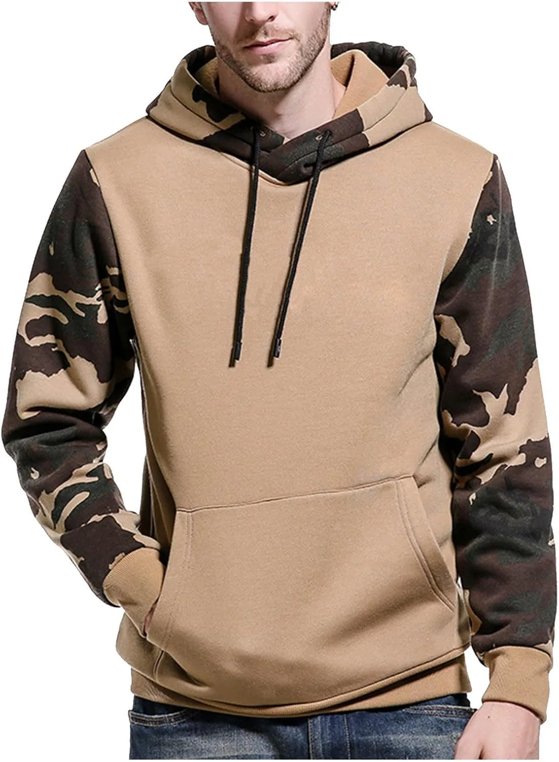 

Толстовка Akklian с капюшоном и камуфляжным принтом