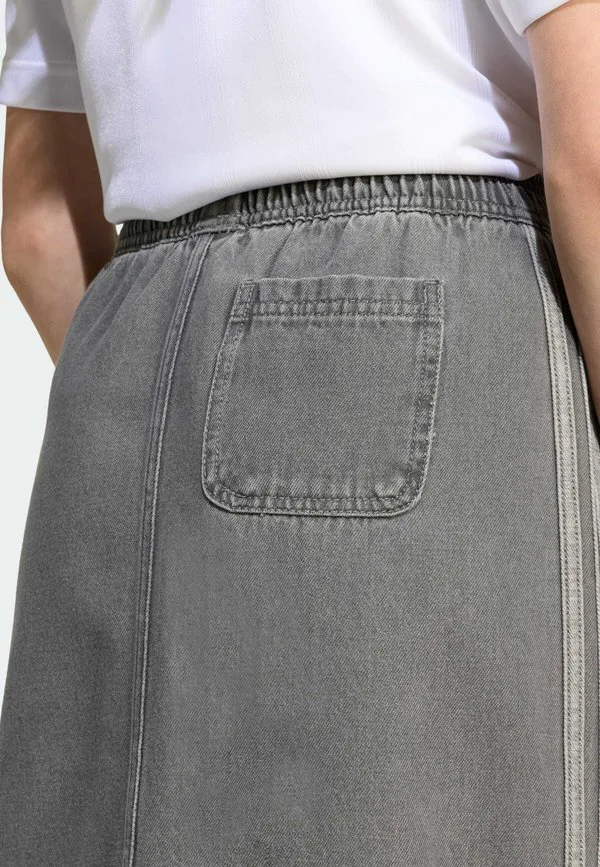 Джинсовая юбка Adidas Originals, Grey Denim — фото 3