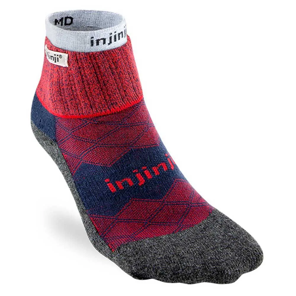 

Носки Injinji Liner + Runner, красный
