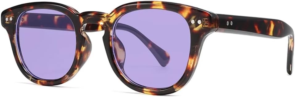 

Ретро-модные солнцезащитные очки для женщин и мужчин, классический винтажный стиль, защита от УФ-излучения UV400, для активного отдыха на природе VFDHN, Hawksbill Purple