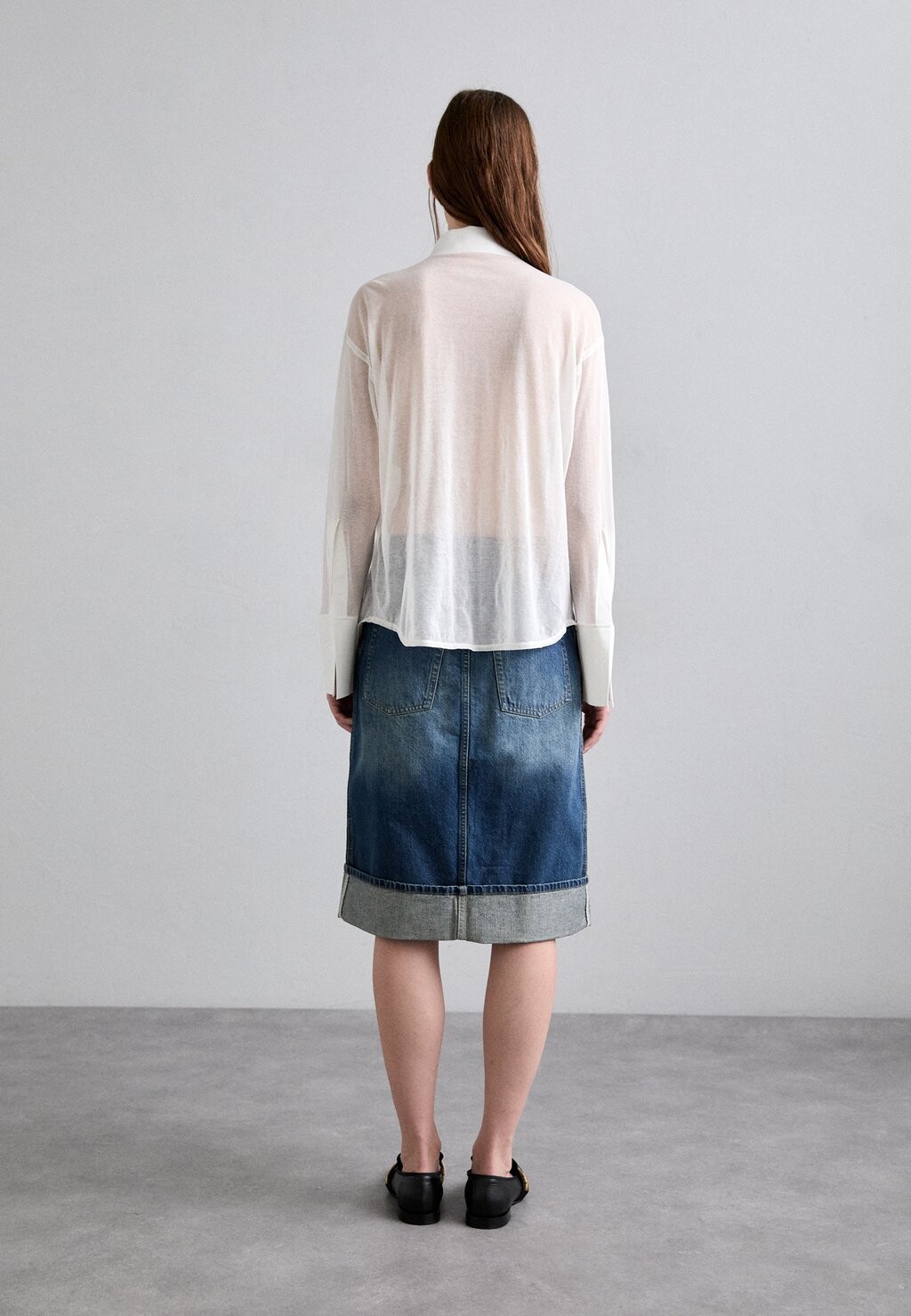 

Рубашка-блузка POCKET DETAIL Victoria Beckham, белый