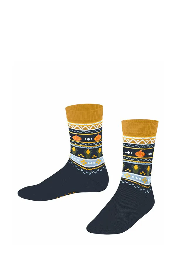 Носки с узором «тыква» Falke, Space Blue