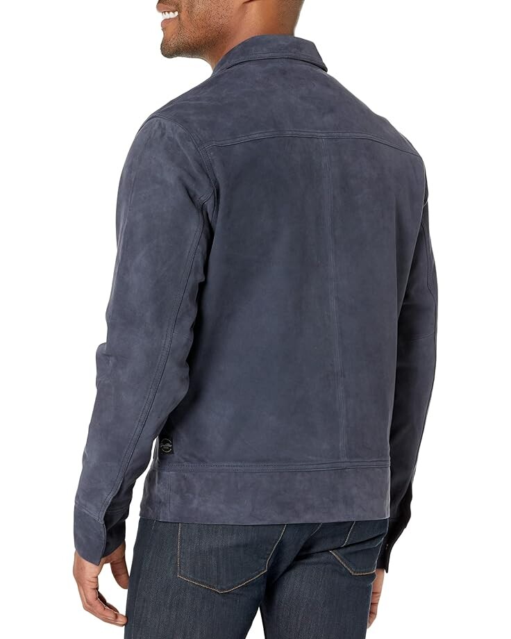 

Куртка Good Man Brand Suede Jean Jacket, цвет Sky Captain