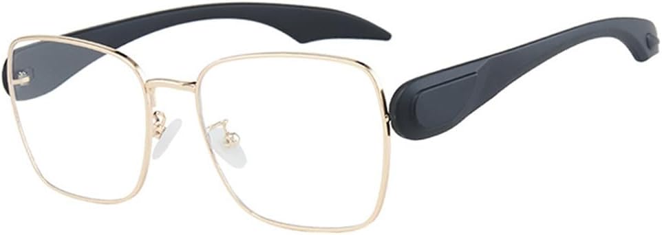 

Женские солнцезащитные очки конфетных цветов, модные, с прозрачными линзами цвета океана, защита от УФ-излучения UV400; мужские солнцезащитные очки в стиле панк HVTVTLA, Black Clear