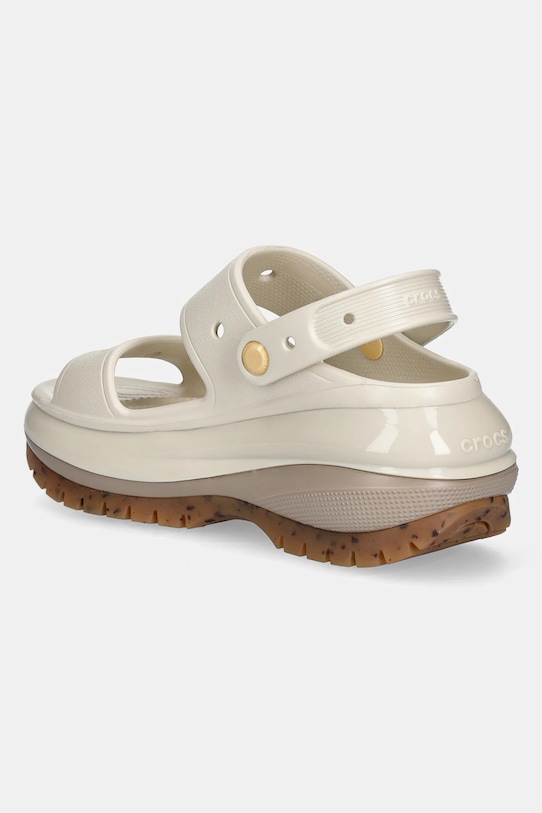 Классические шлепанцы Mega Crush Crocs, коричневый — фото 3