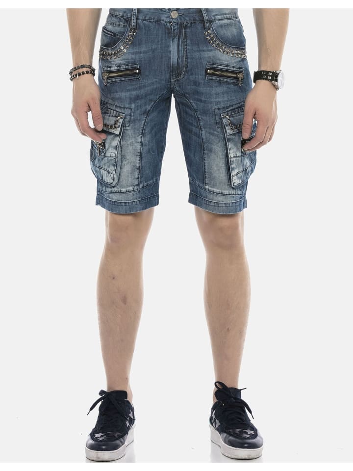 

Джинсовые шорты Cipo & Baxx, синий