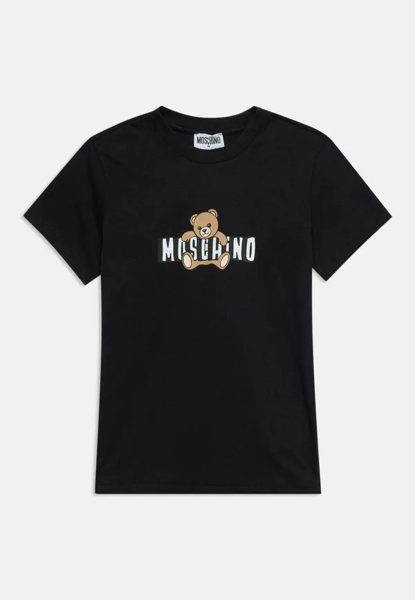 Футболка унисекс с принтом Moschino, Nero/Black — фото 3