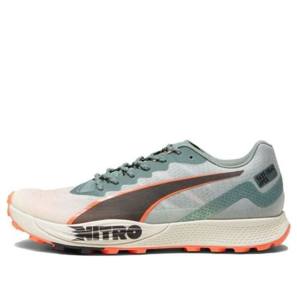 

Кроссовки fast-trac apex nitro running shoes 'green white' Puma, зеленый