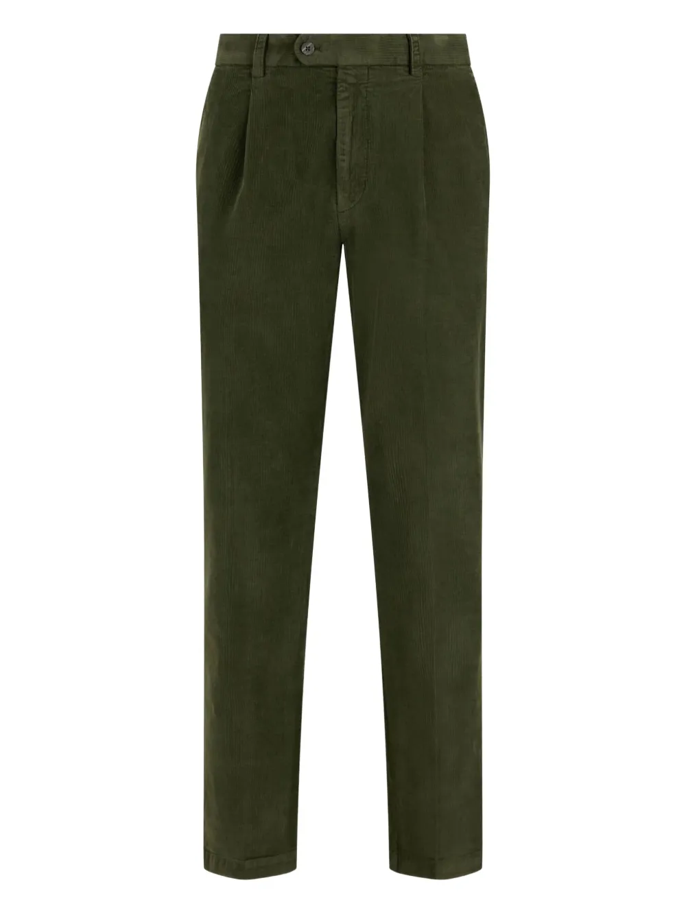 

Брюки из вельвета со складками Boglioli, зеленый