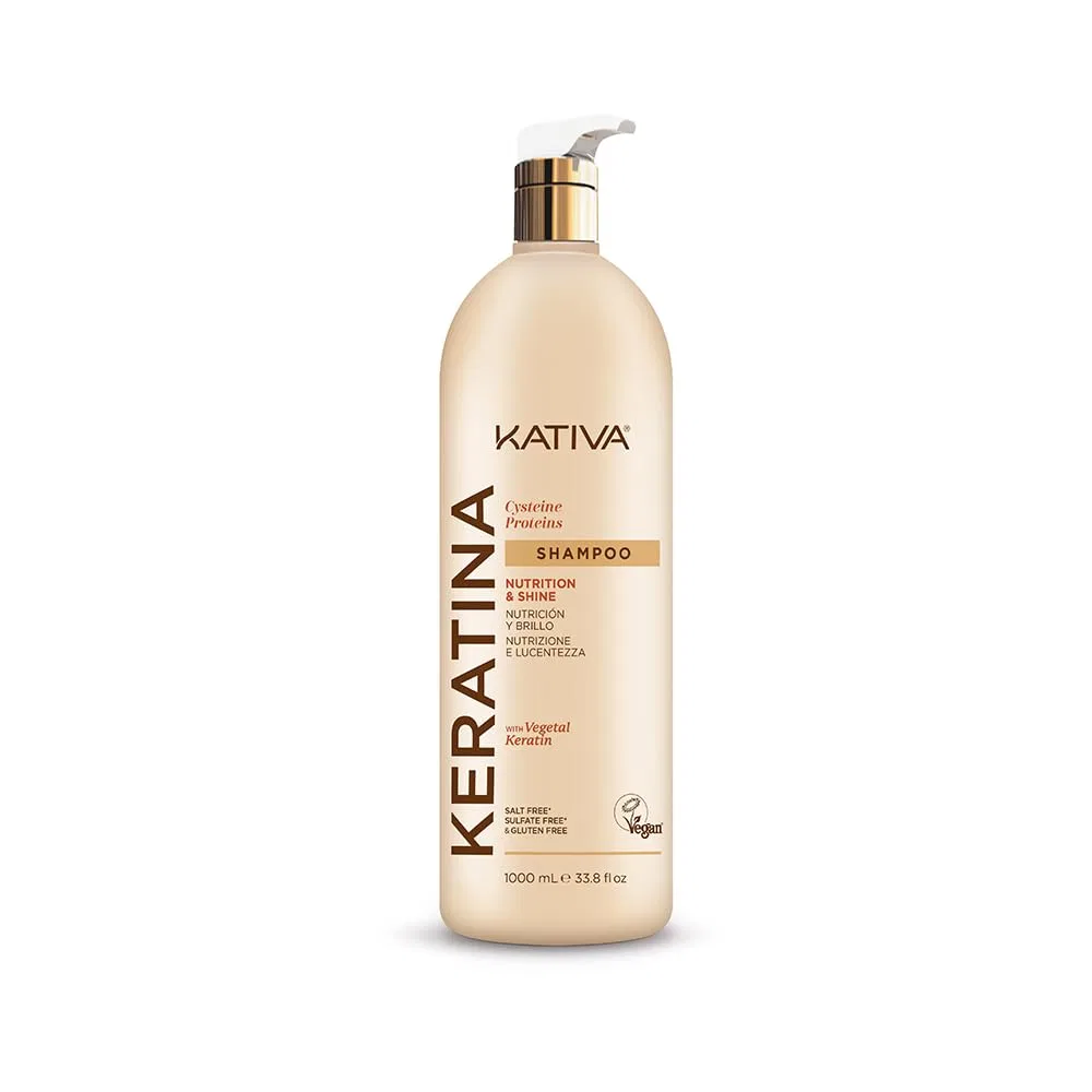 Кератиновый шампунь Kativa 1000 мл Kativa