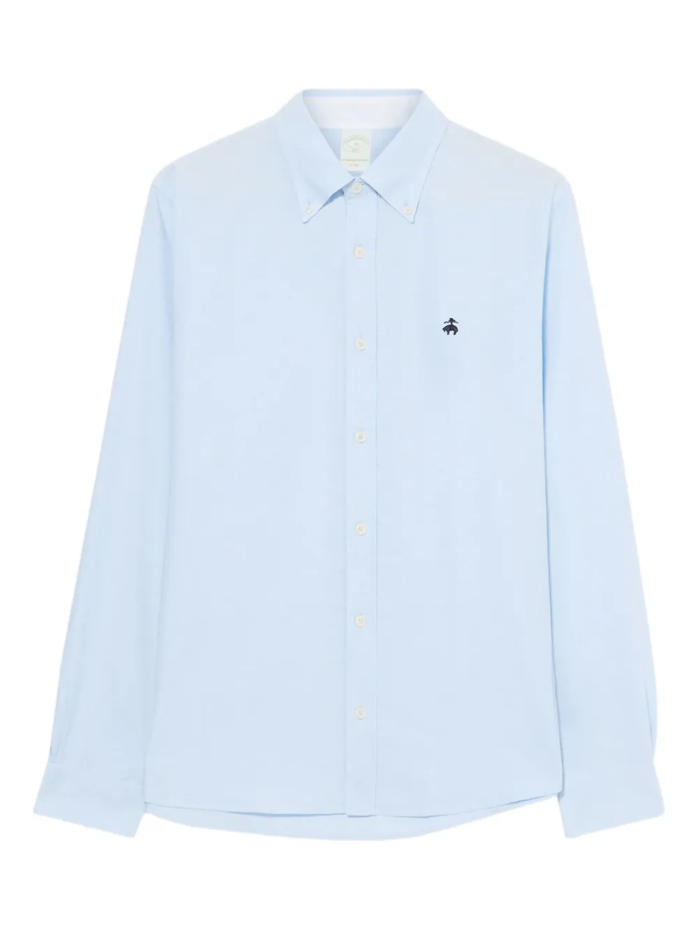 

Приталенная рубашка из оксфорда Brooks Brothers, синий