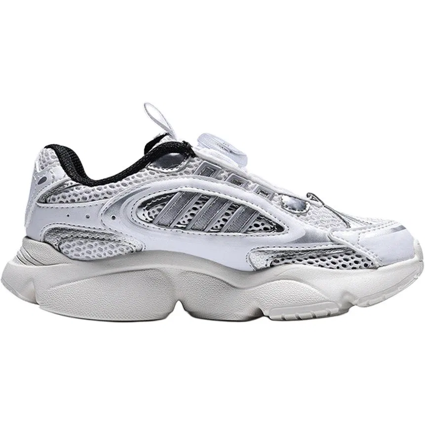 Кроссовки Ozmillen Low top Kids Lifestyle Shoes Gray White Kids' Adidas Originals — фото 3