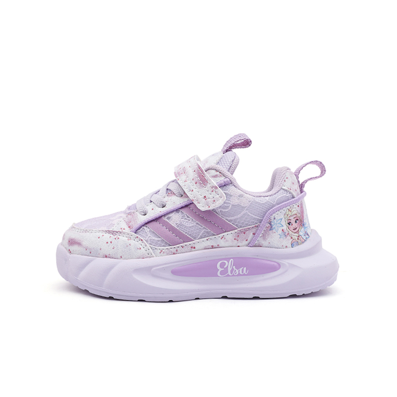 

Нескользящие устойчивые к истиранию низкие кроссовки для бега kids' Disney, Lavender[Breathable Mesh]