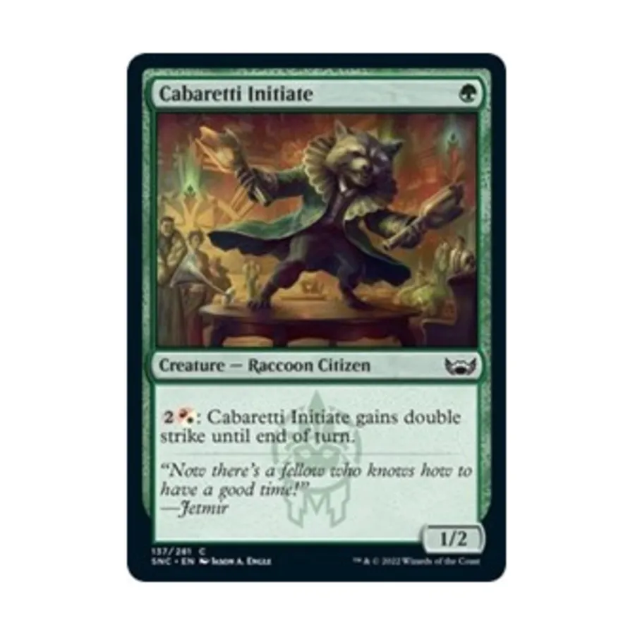 

CCG Инициат Кабарети (C), MTG - Streets of New Capenna