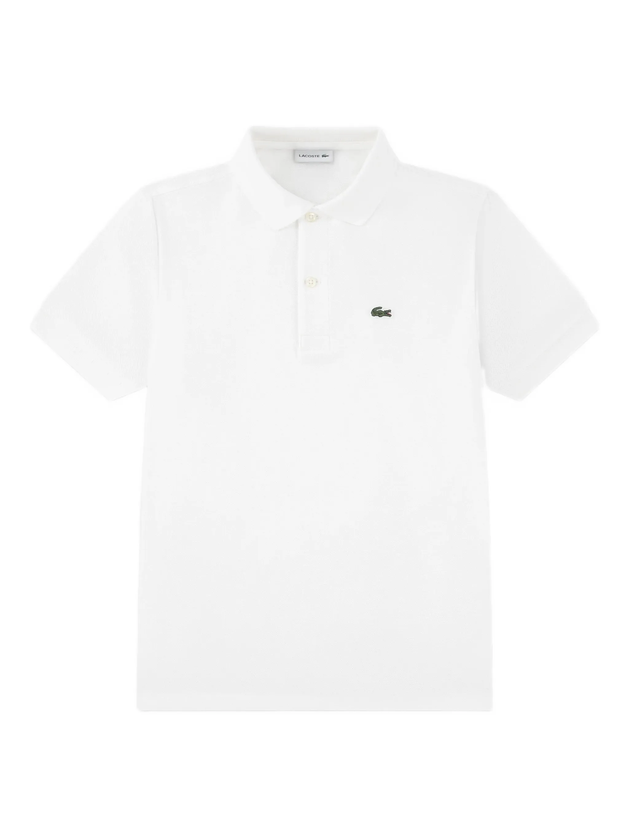 

Рубашка поло на пуговицах Lacoste Kids, белый