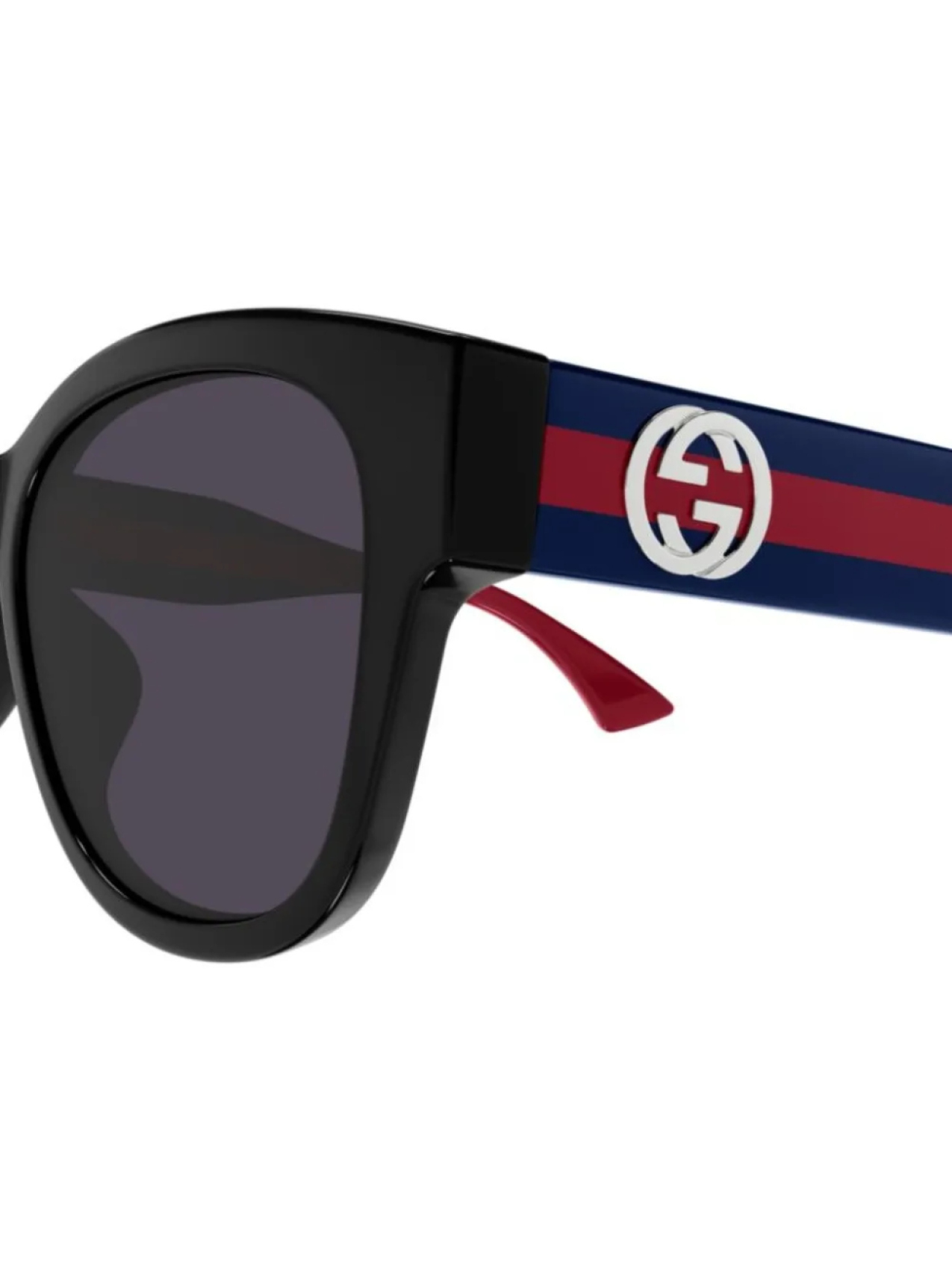 Солнцезащитные очки Gucci Eyewear с гравировкой логотипа, синий — фото 3