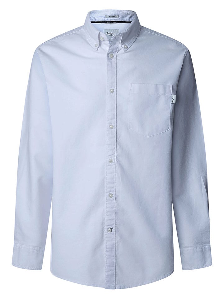

Рубашка Andrew Pepe Jeans, светло-синий