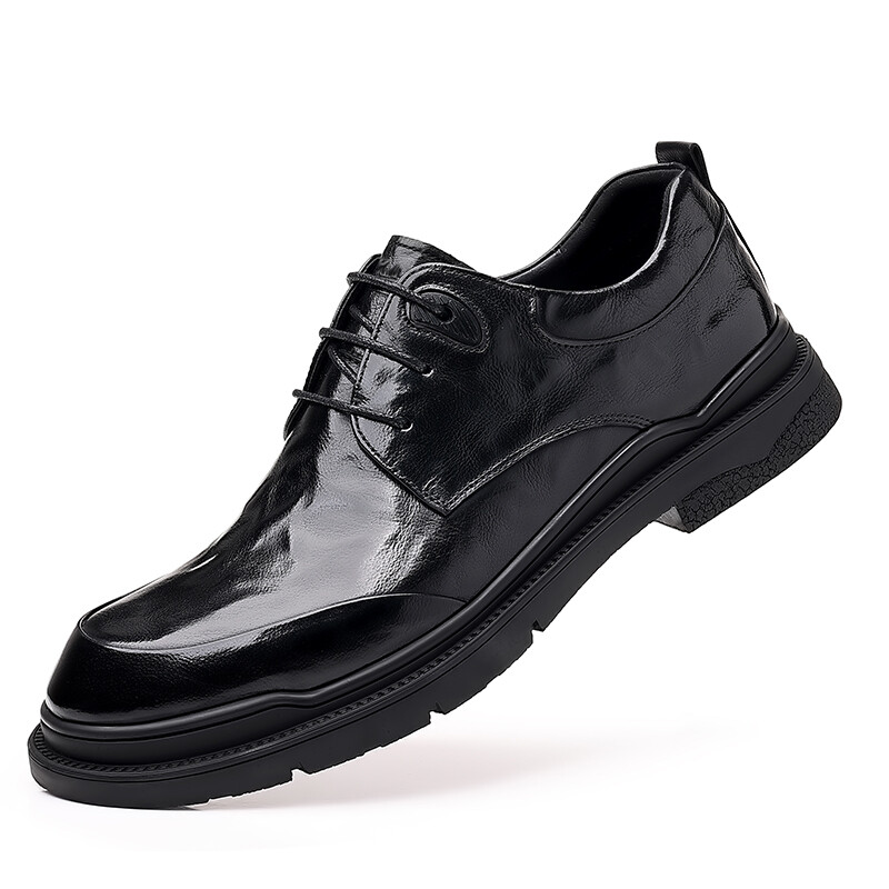 Туфли мужские Men"s Casual Men Low-Top Mulinsen, темно-коричневый — фото 2