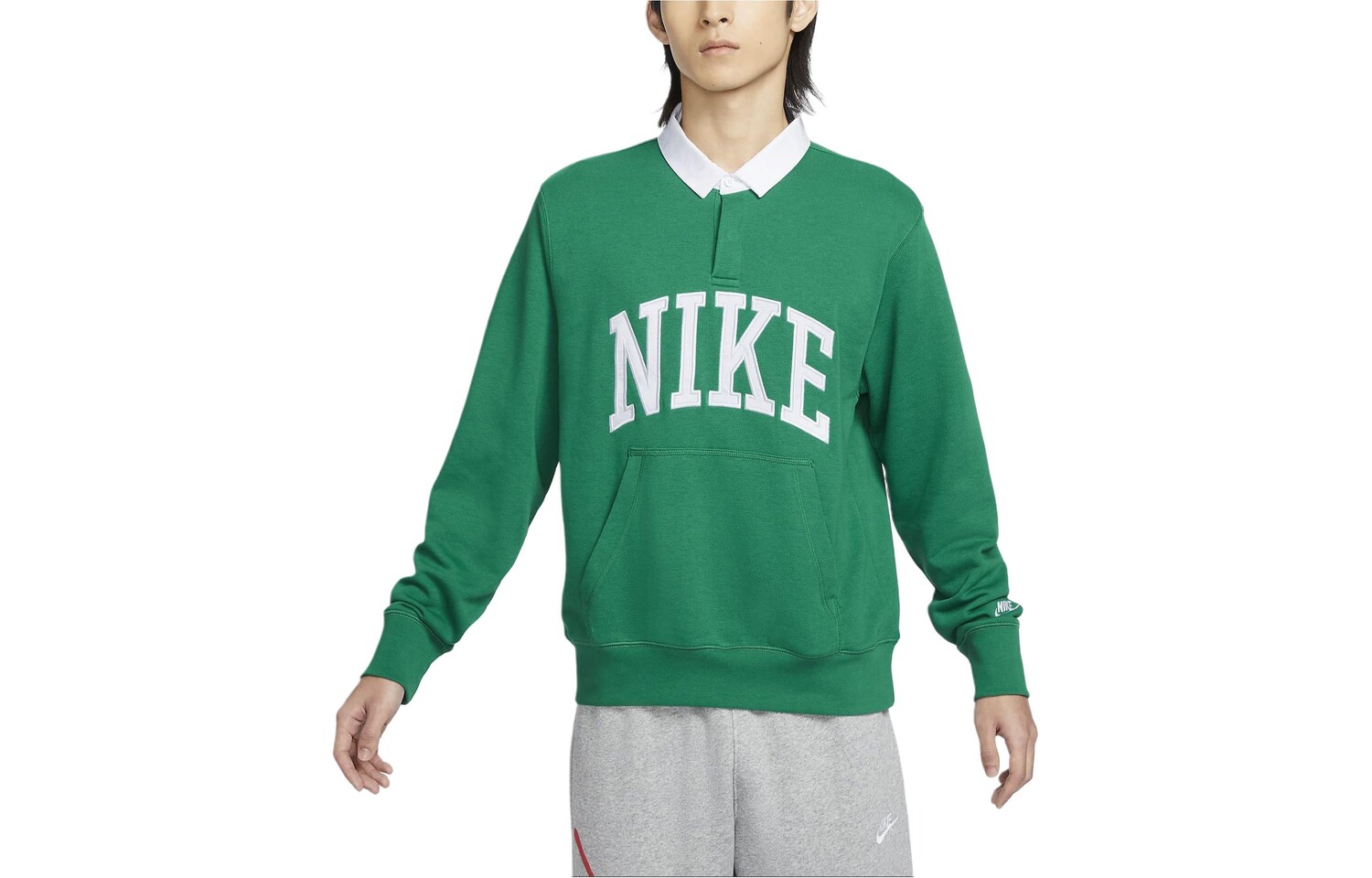 

Одежда Поло Рубашка Мужская Зеленый Nike, зеленый