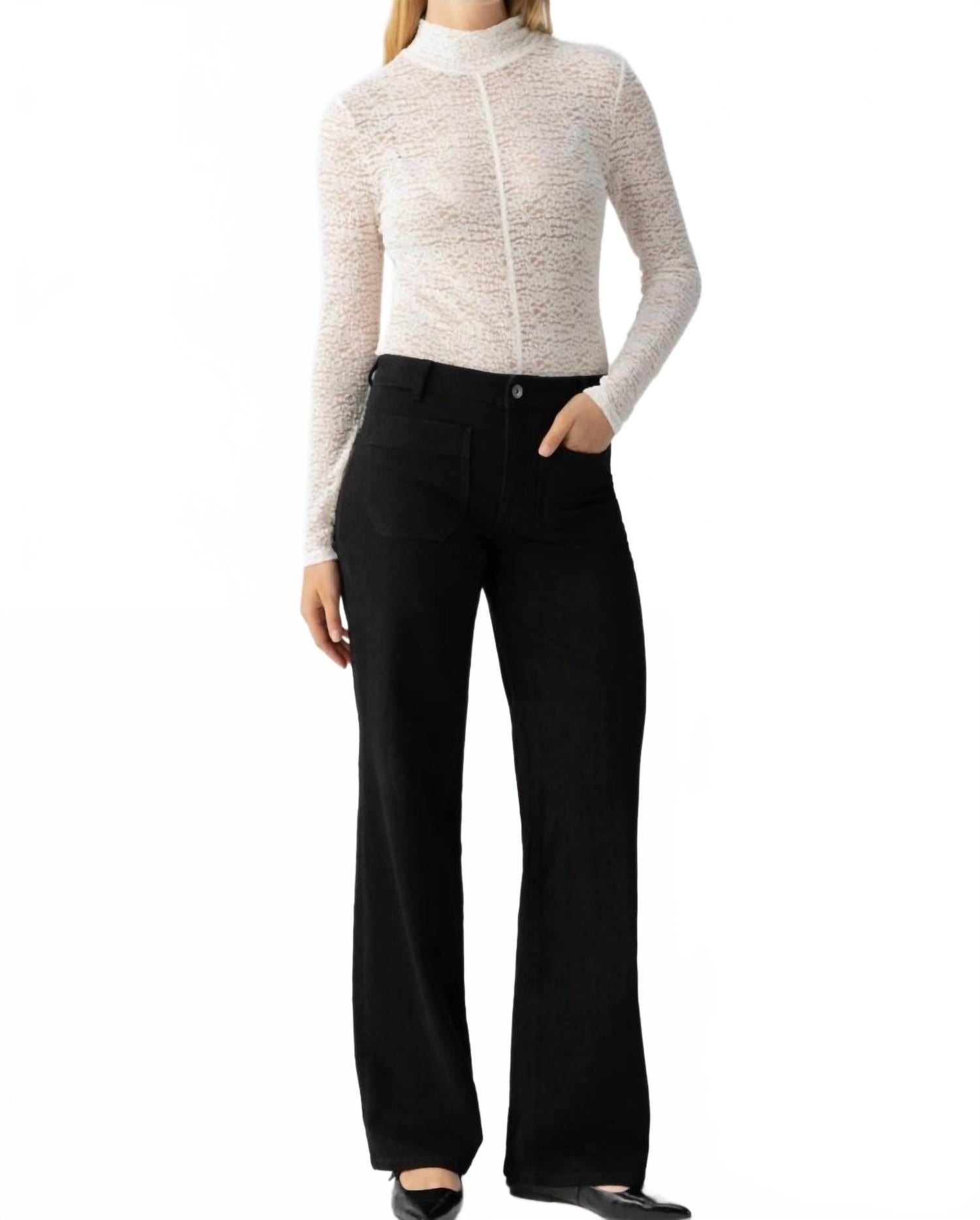 

Sanctuary Текстурированная футболка с высоким воротником, мелового цвета