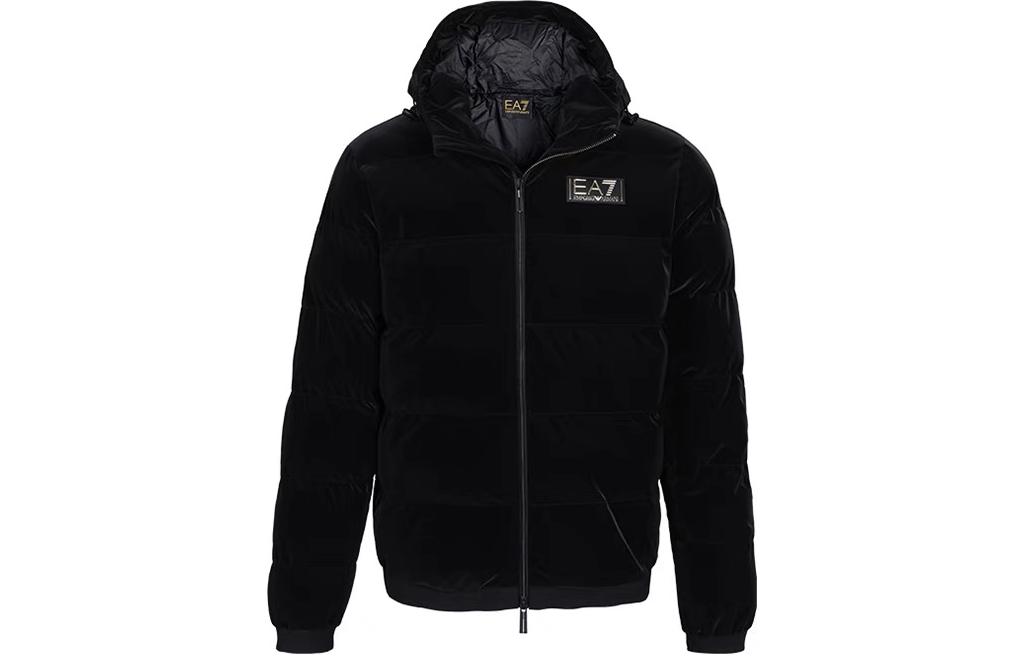 

EMPORIO ARMANI Мужская стеганая куртка EA7 FW23, черная, Черный, EMPORIO ARMANI Мужская стеганая куртка EA7 FW23, черная