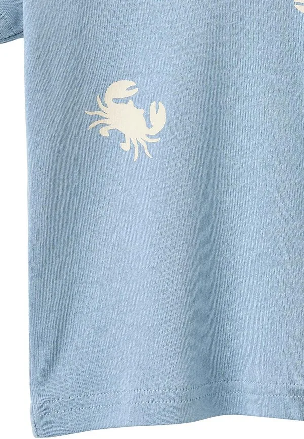 Футболка с принтом Wheat, Faded Denim — фото 3