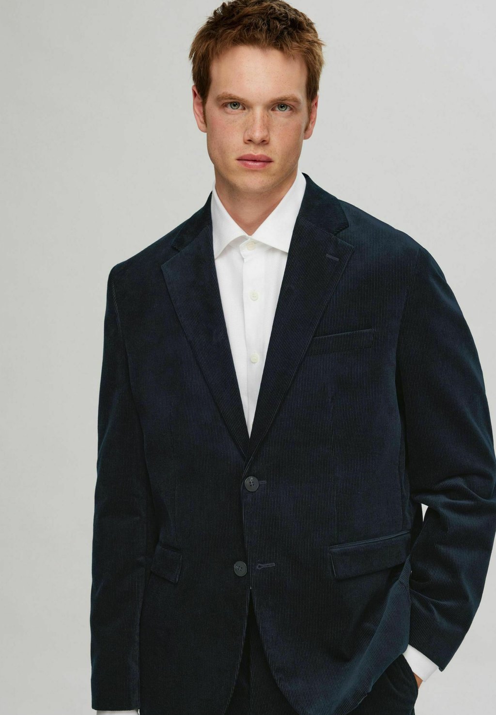 

Пиджак-блейзер REGULAR FIT Selected Homme, темно-синий