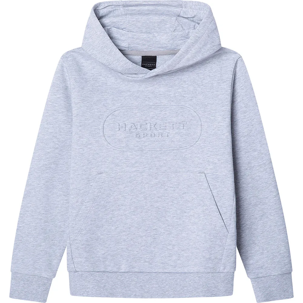 

Худи Hackett Club Emboss, серый