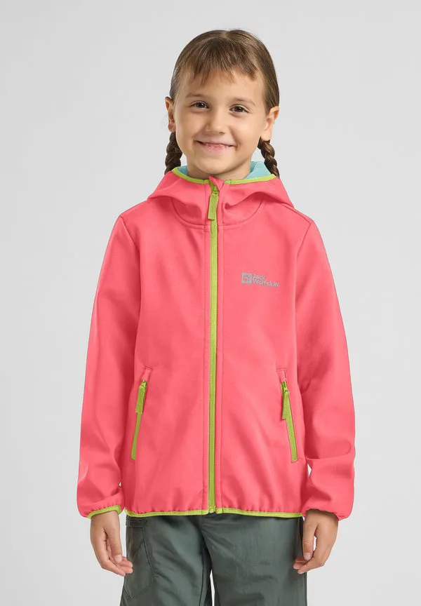 Куртка fourwinds из софтшелла Jack Wolfskin, Sunset Coral