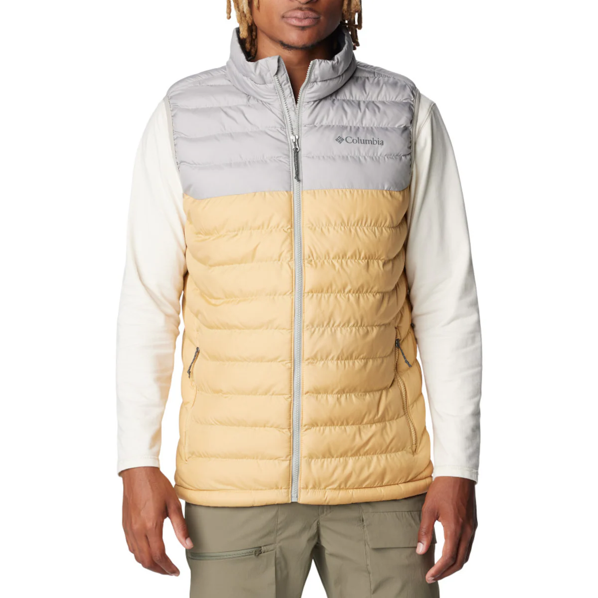 

Мужской жилет Powder Lite Columbia, охра
