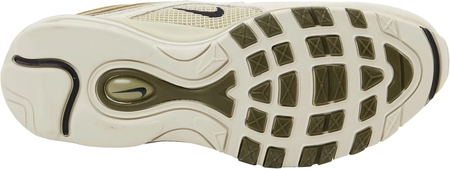 Мужские кроссовки NIKE Air Max 97, черный/светло-коричневый/оливковый — фото 2