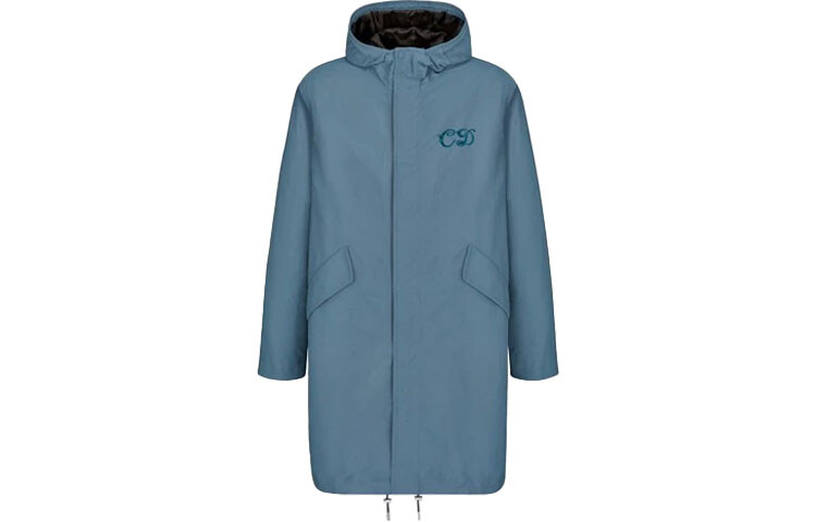 

Ежеквартальные новинки Parka Coat Men Blue Dior, синий