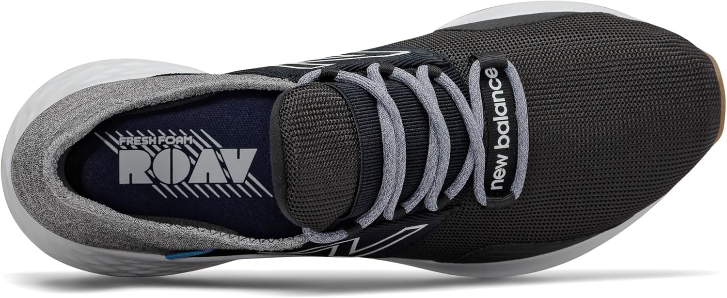 Кроссовки для бега New Balance Men's Fresh Foam Roav V1, черный — фото 4