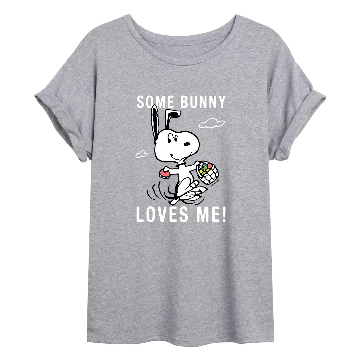 

Детская струящаяся футболка Peanuts с пасхальным кроликом Licensed Character