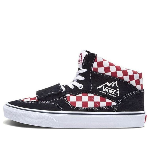 

Кроссовки mountain edition checkerboard black/red Vans, черный