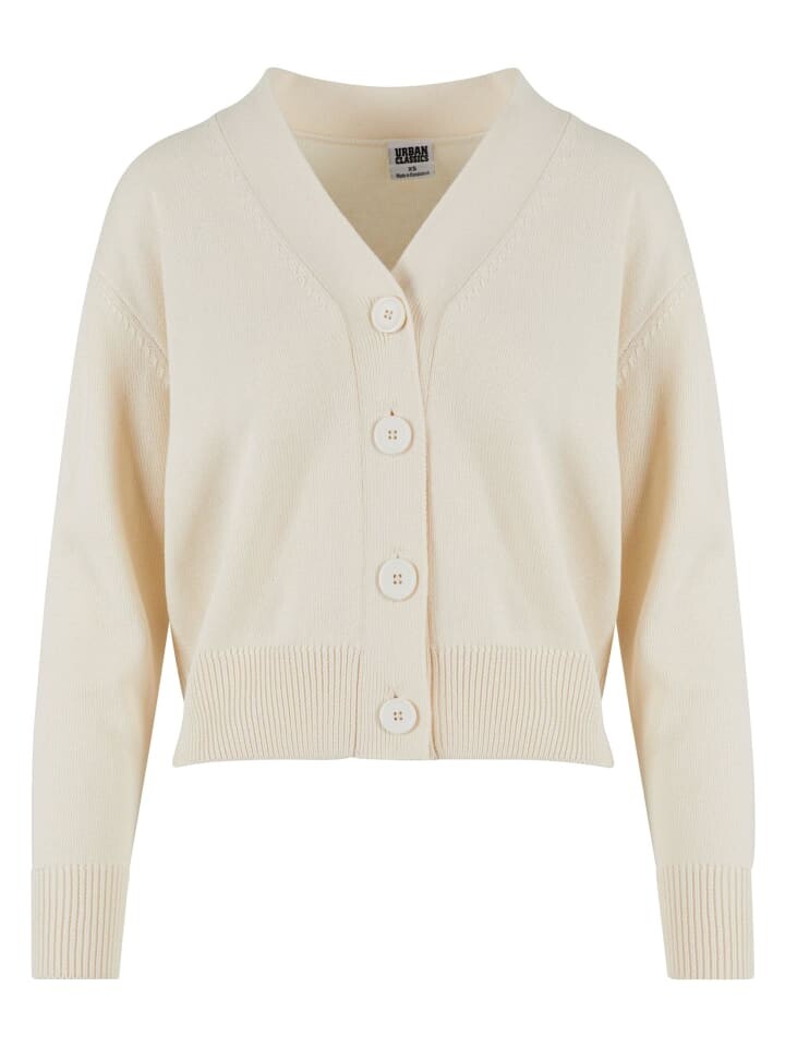 

Кардиган Urban Classics Gestrickte Strickjacke, цвет whitesand