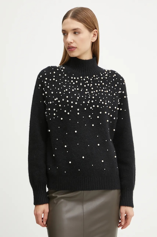 

Шерстяной свитер Sibilla Marciano Guess, черный