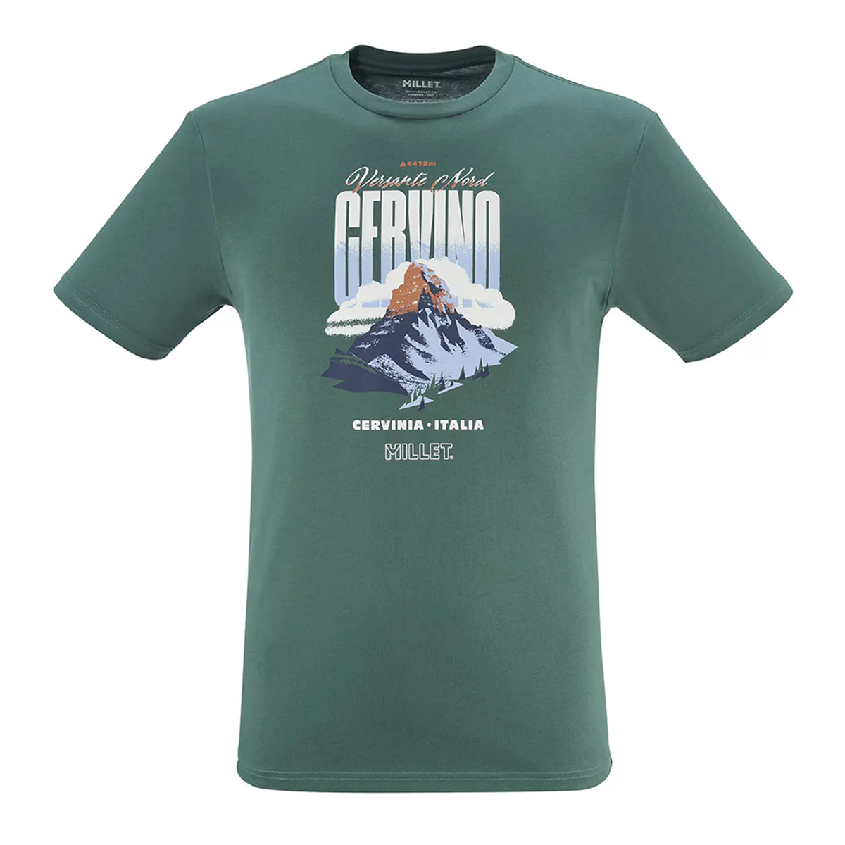 

CIMAÏ SUMMIT TS SS M Мужская футболка Millet, зеленый