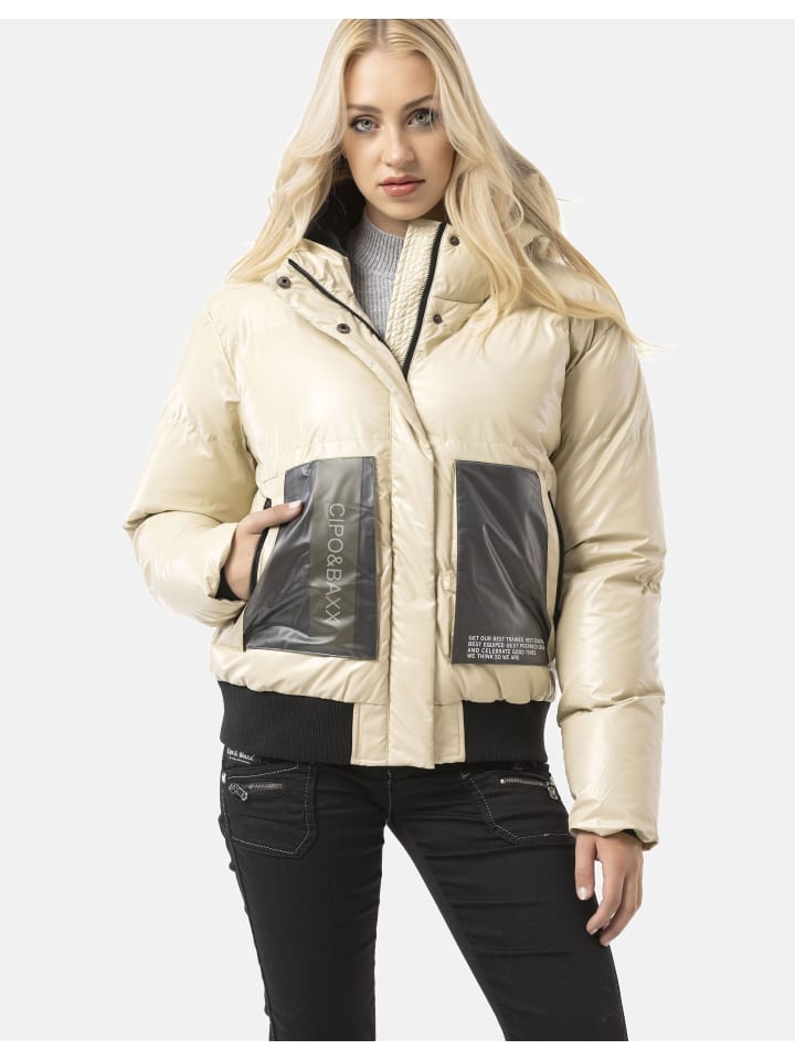 

Зимняя куртка WM141 в цвете БЕЖЕВЫЙ Cipo & Baxx