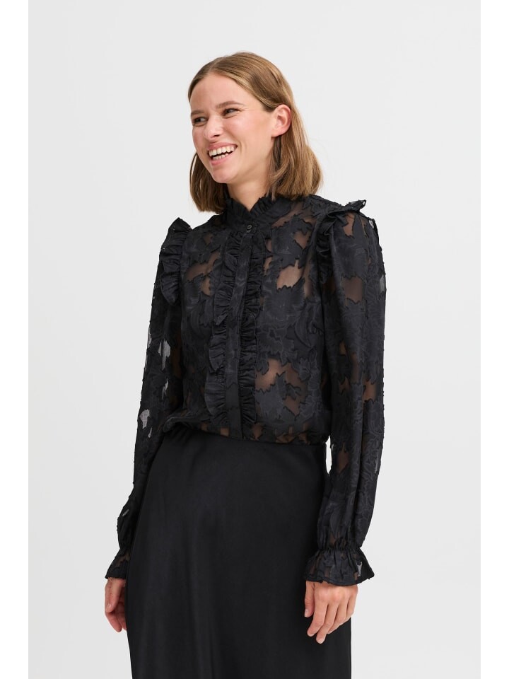 

Блуза byoung, цвет black denim