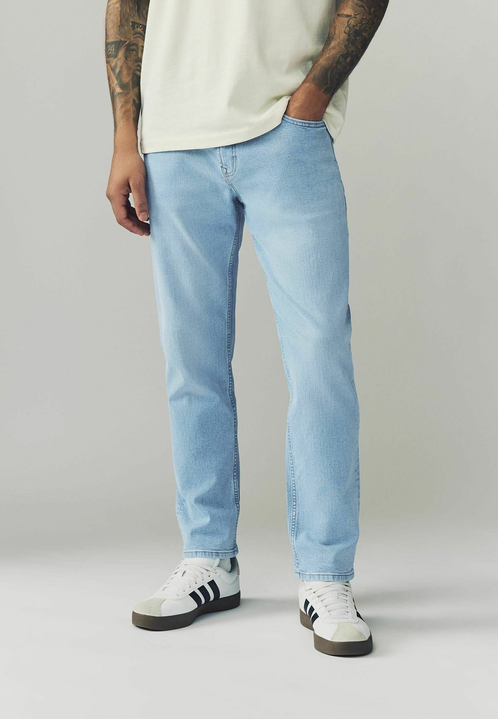 

Зауженные джинсы REGULAR FIT CLASSIC STRETCH Next, синий
