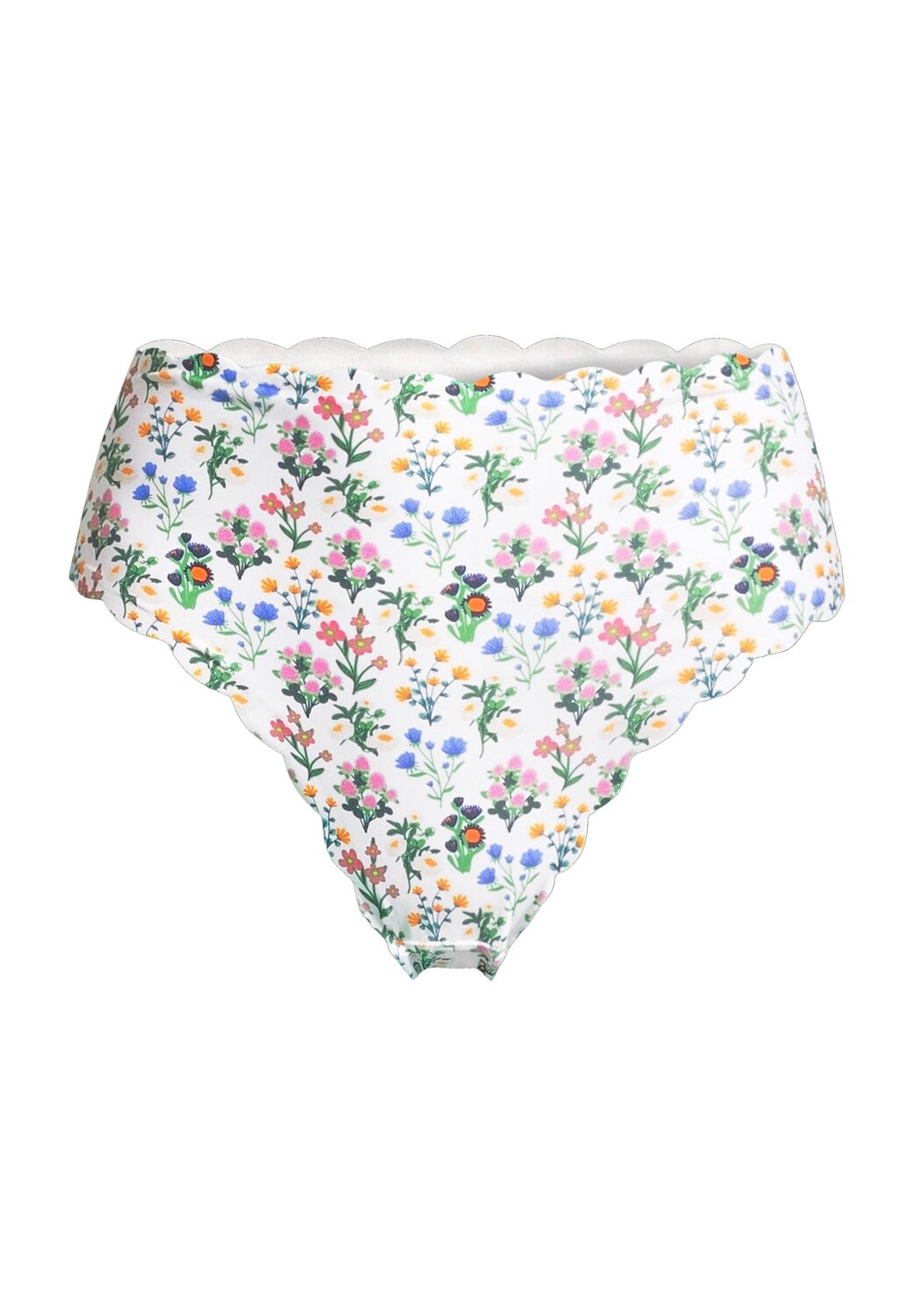 

Плавки бикини с высокой талией для женщин Manguun, цвет Aop Print Fleur