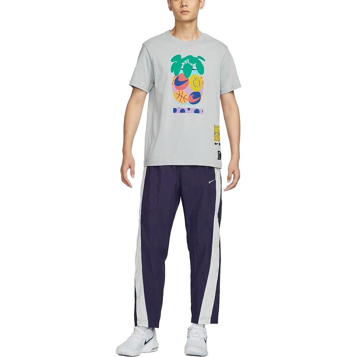 Повседневные брюки мужские фиолетовые Nike, фиолетовый — фото 3
