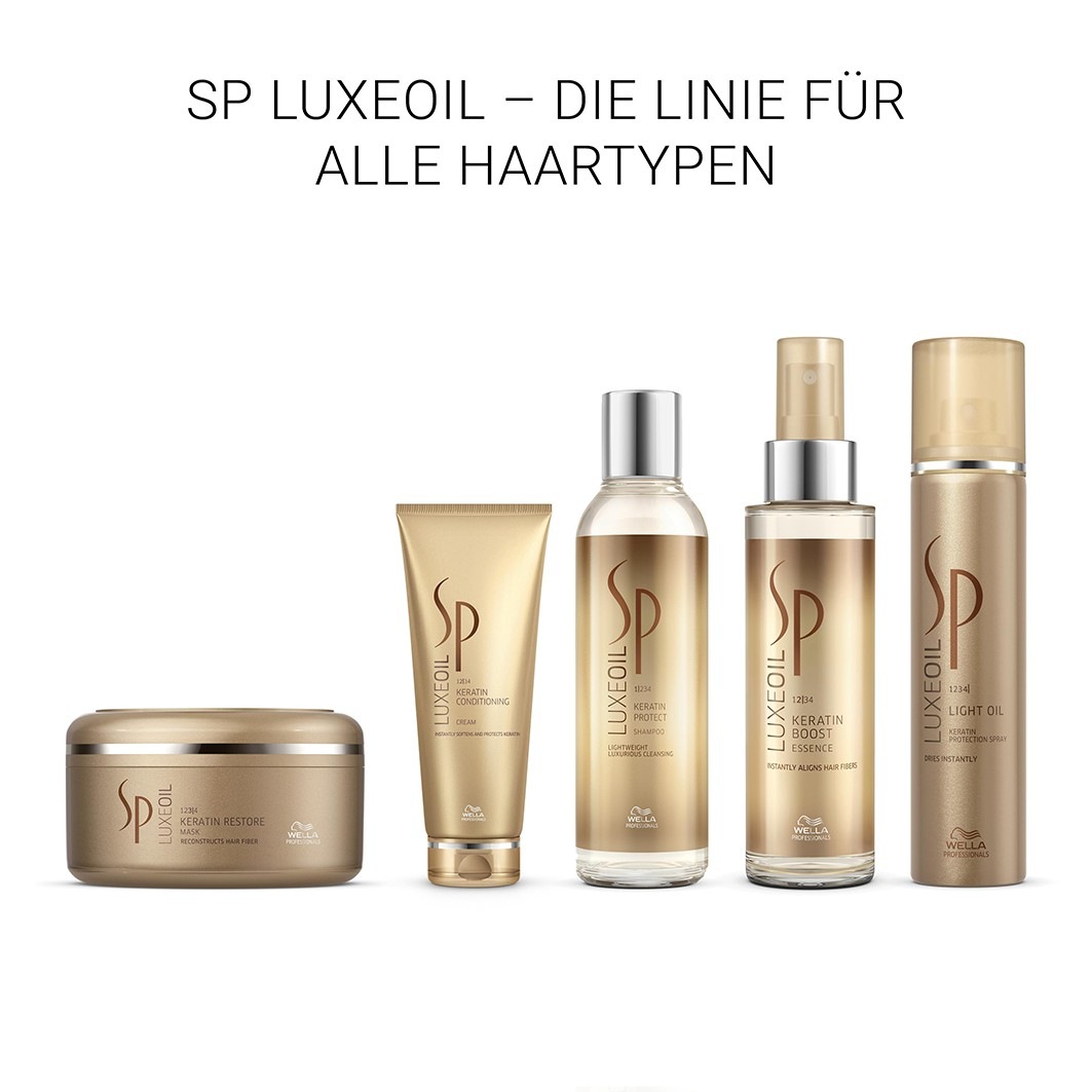 Бальзам для волос sp luxeoil keratin restore mask Wella Professionals, объем 150 мл — фото 2