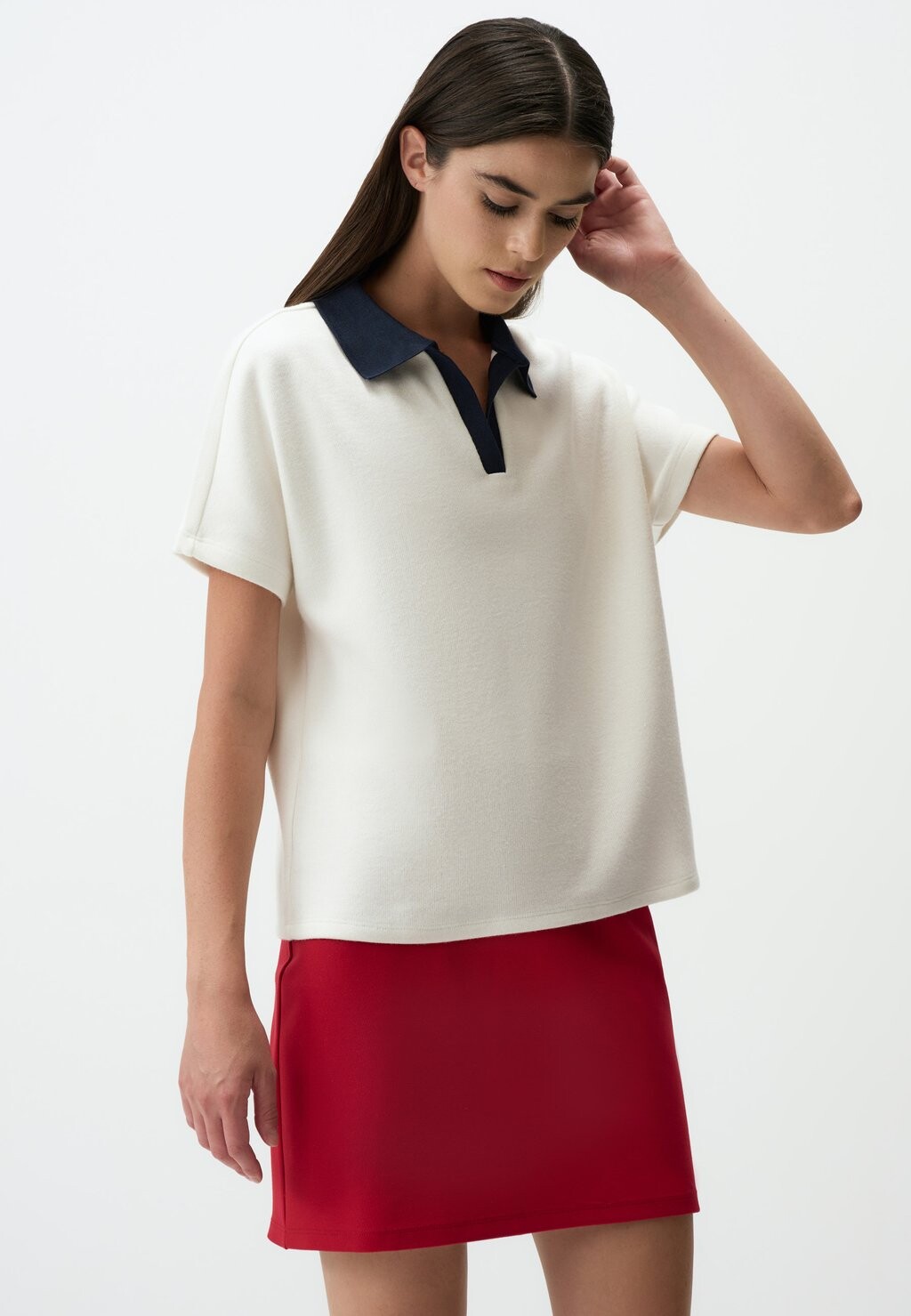 

Рубашка поло POLO NECK SHORT SLEEVED Jimmy Key, кремовый