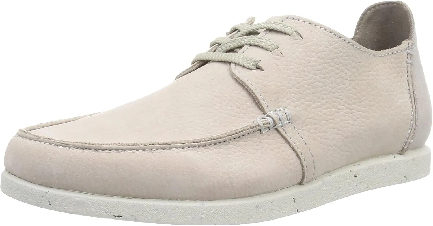 Мужские низкие кроссовки Clarks Shacrelite, Stone Nubuck