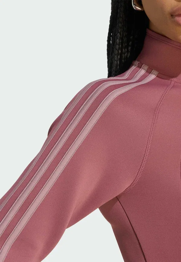 Куртка тренировочная Adidas Originals Sst 2.0 Fitted Tracktop, бордово-фиолетовый — фото 4