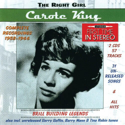 

CD диск King, Carole: Right Girl: Brill Building Legends