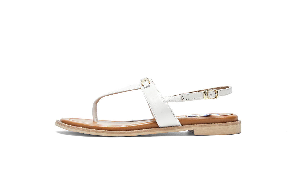 Женские сандалии на одной брезке NINE WEST, экрю